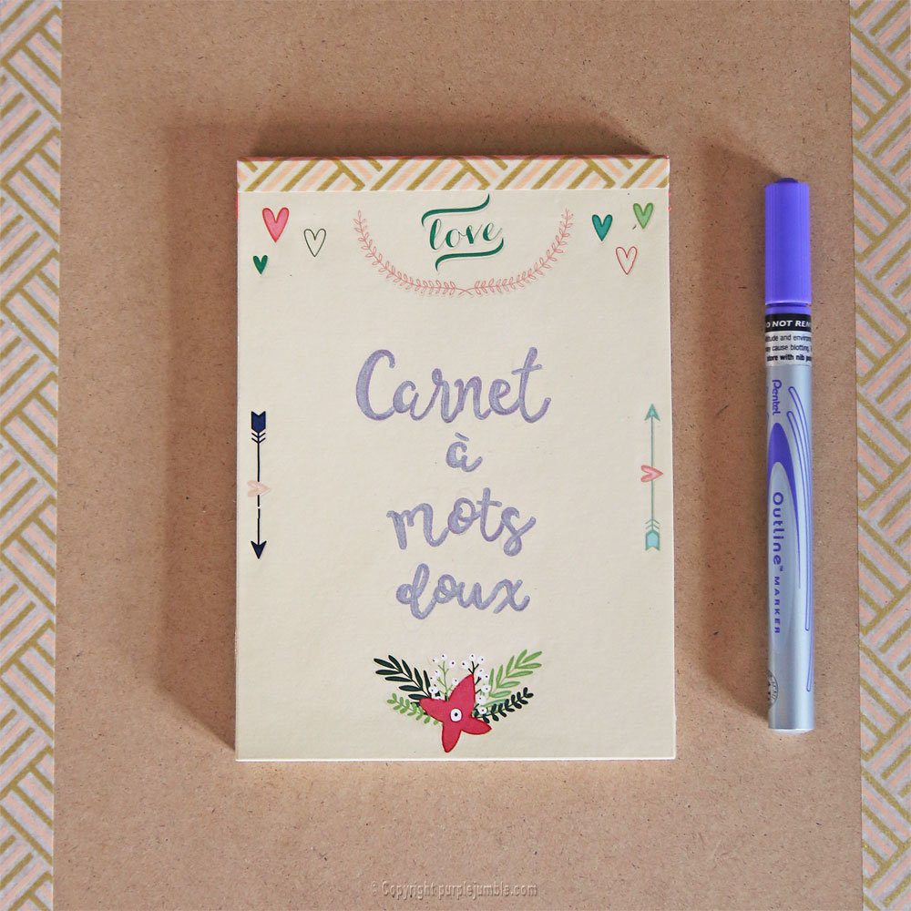 Tutoriel DIY Fabriquer un à mots doux