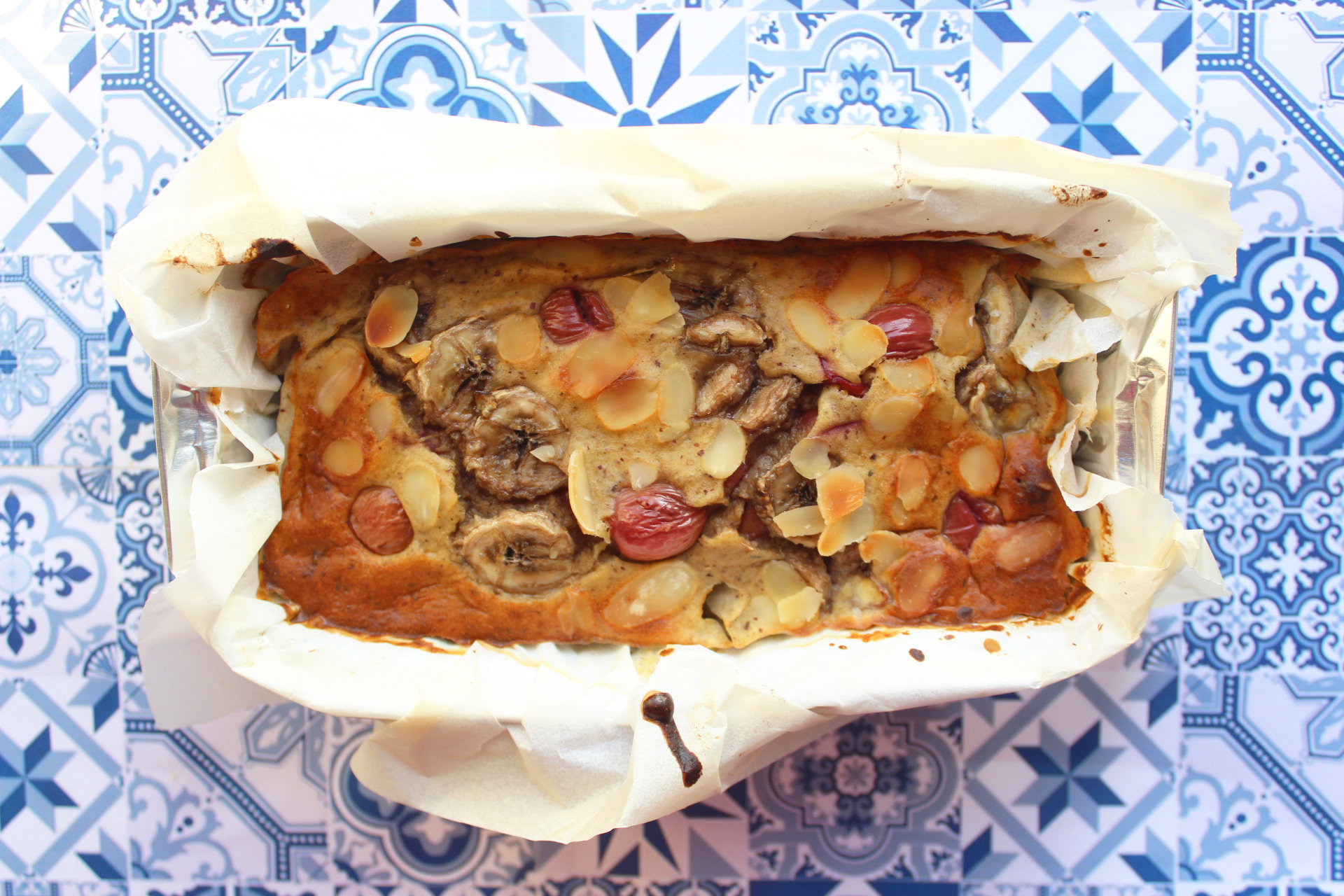 Banana bread clafoutis