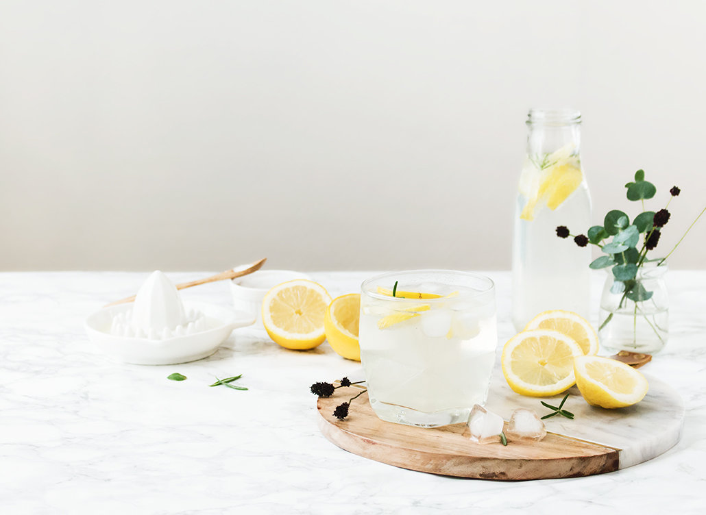 Citronnade maison au romarin leanna earle 5