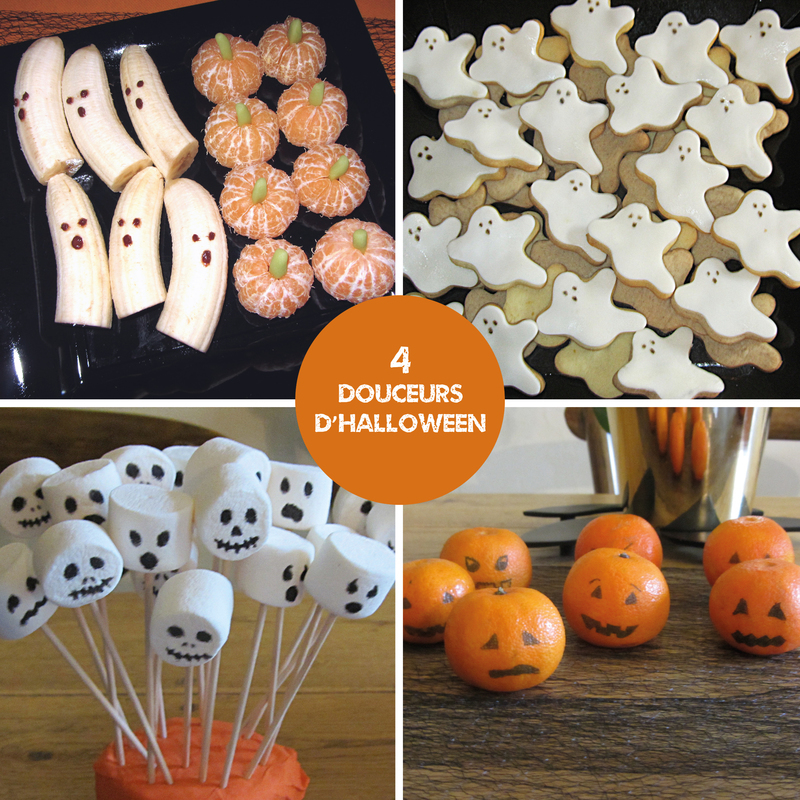 4 douceurs d halloween