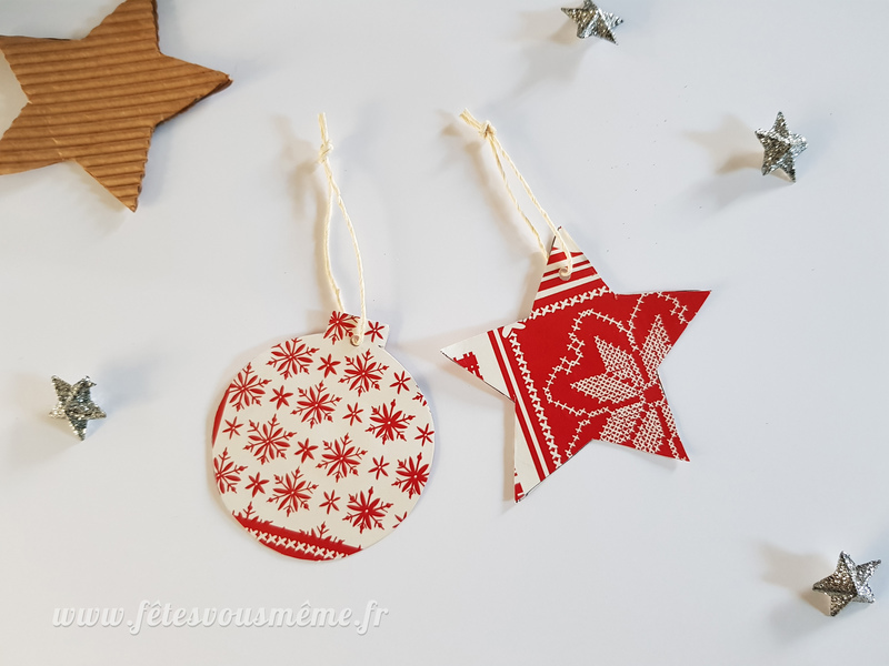Deco sapin papier cadeau