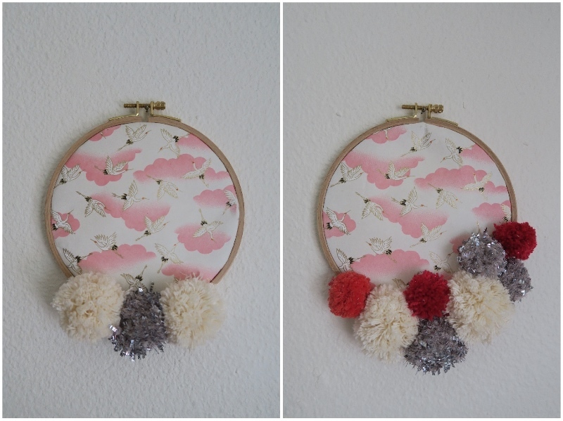 Medaillon diy papier japonnais