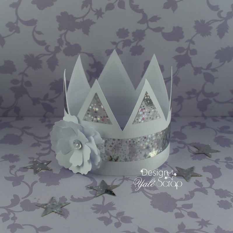 01 1 yal%c3%a9 scrap diy mini couronne galette des rois epiphanie petite reine fleur