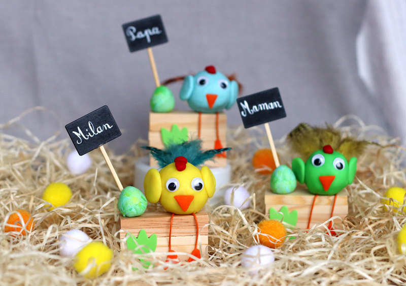 Maman diy marque place paques tuto 7