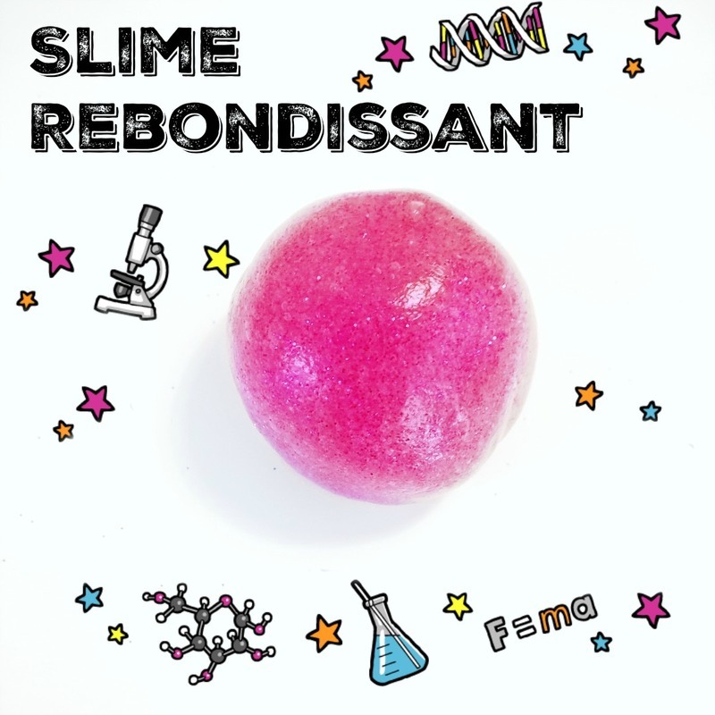Slime rebondissant une
