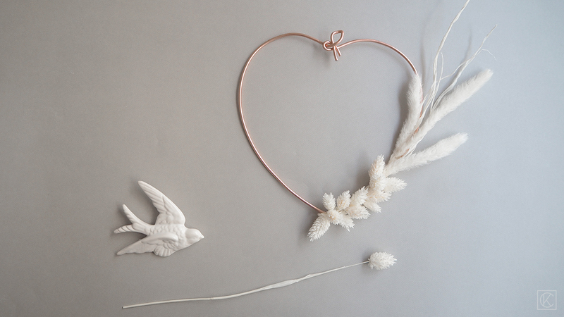 Diy couronne fleurs sechees coeur kraftandcarat 00