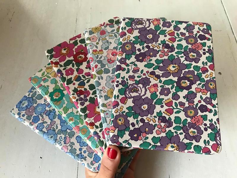 Tuto carnet liberty finish