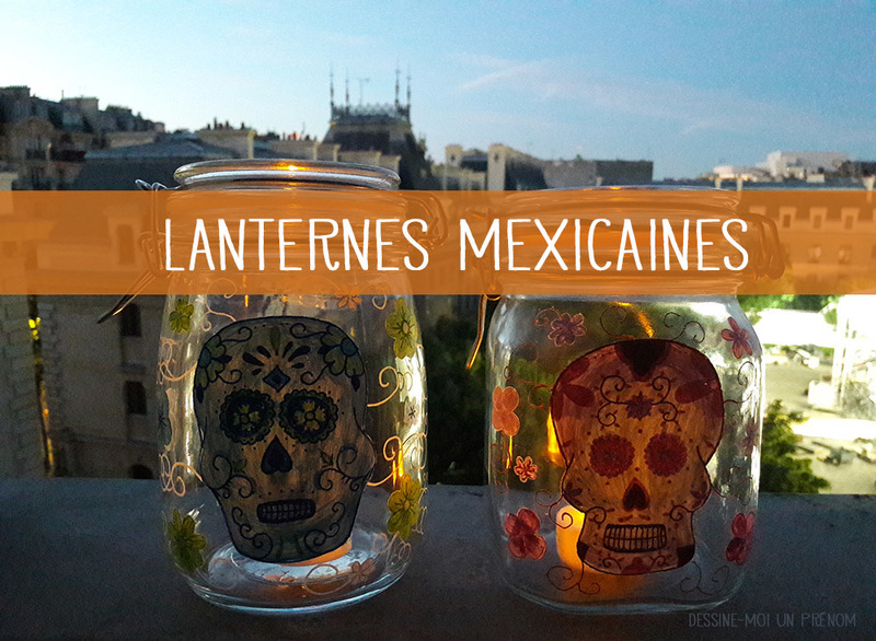 Jarres lumineuses mexique dessine moi un prenom 0